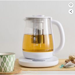 지엔베르그 차 끓이는 전기 티포트 유리 보온포트 약탕기단일상품