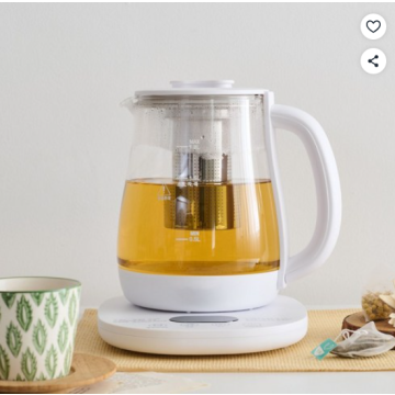 지엔베르그 차 끓이는 전기 티포트 유리 보온포트 약탕기단일상품